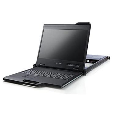 Belkin 19-Inch Widescreen LCD Rack Console, 1U Rackmount F1DC101Hea