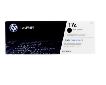 HP 17A Black Original LaserJet Toner Cartridge