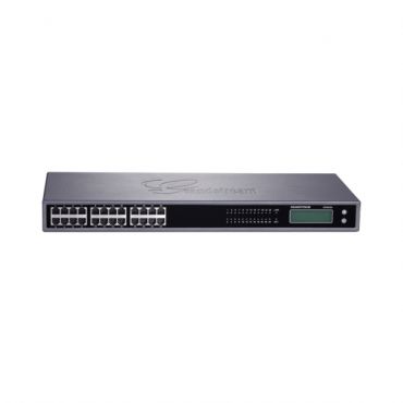 High-Density FXS VoIP Gateway, 24 FXS, 24xRJ11 & 1 50-pin Telco connector, 1x GbE, 12V/5A PSU