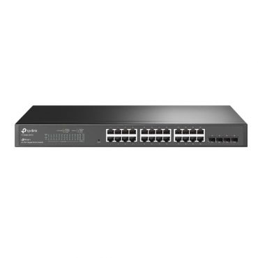 TP-Link JetStream 24-Port Gigabit Smart Switch with 4 SFP Slots T1600G-28TS TP-Link-T1600G-28TS