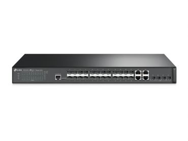 TP-Link JetStream 28-Port Gigabit SFP L2 Managed Switch T2600G-28SQ TP-Link-T2600G-28SQ