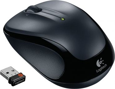 Logitech Mouse M325 Wireless Dark Silver 910-002143 in Dubai, UAE