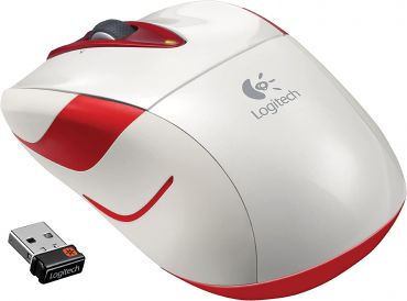Logitech Wireless Mouse M525 - PEARL WHITE - 2.4GHZ- EER2-933 910-002685 in Dubai, UAE