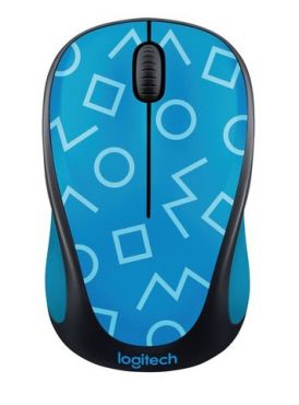 Logitech M238 mouse Ambidextrous RF Wireless Optical 1000 DPI geo blue 910-004782 in Dubai, UAE
