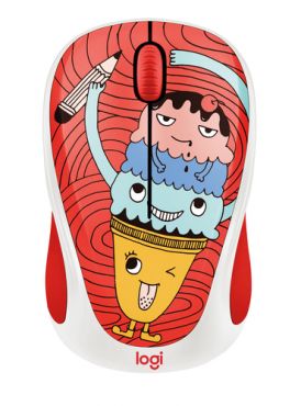 Logitech M238 mouse Ambidextrous RF Wireless Triple Scoop 910-005051 in Dubai, UAE