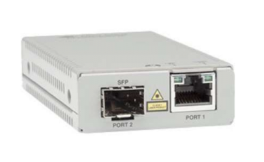 10/100/1000T to 100/1000X/SFP Media & Rate Converter, Multi-region PSU, TAA (Federal)