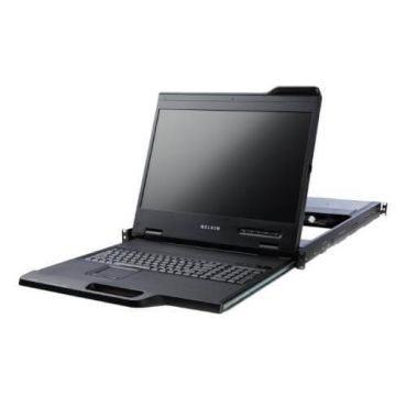 Belkin 19 Widescreen Rack Console with 8-Port KVM- F1DC108Hde