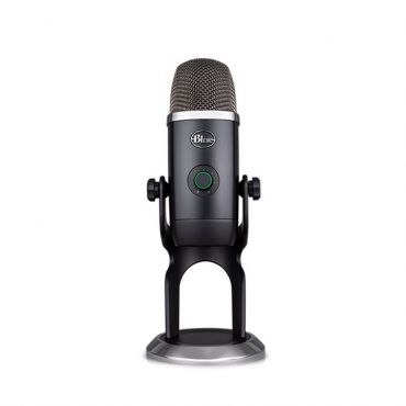 Blue Yeti X Professional Condenser USB Microphone with High-Res Metering, LED Lighting & Voice Effects for Gaming