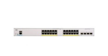 Cisco Catalyst 1200-24FP-4G Smart Switch, 24 Port GE, Full PoE, 4x1GE SFP