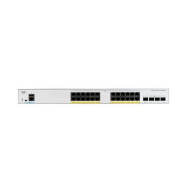 Cisco Catalyst 1200-24FP-4X Smart Switch, 24 Port GE, Full PoE, 4x10GE SFP+