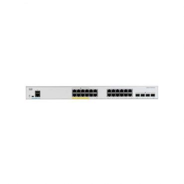 Cisco Catalyst 1200-24P-4G Smart Switch, 24 Port GE, PoE, 4x1GE SFP