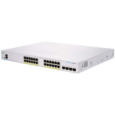 Cisco CBS350 24FP 4G UK Managed Switch 24 Port GE Full PoE 4x1G SFP Limited Lifetime Protection CBS350 24FP 4G UK 