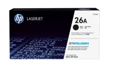 HP 26A BLACK ORIGINAL LASERJET TONER CARIDGE
