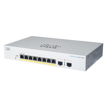 Cisco Business CBS220 8P E 2G Smart Switch 8 Port GE PoE 2x1G SFP CBS220 8P E 2G UK