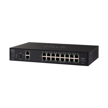 Cisco RV345P VPN Router | 16 Gigabit Ethernet (GbE) Ports | PoE | Dual WAN | Limited Lifetime Protection (RV345P-K9)