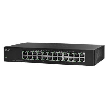 Cisco SF110 24 Unmanaged Switch 24 Ports 10 100 Limited Lifetime Protection SF110 24 UK 