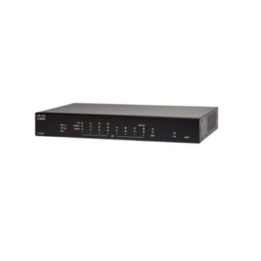 Cisco RV260P VPN Router with 8 Gigabit Ethernet (GbE) Ports and 4 Ports of PoE, Limited Lifetime Protection (RV260P-K9