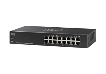 Cisco SG110-16HP Desktop Switch (SG110-16HP-UK)