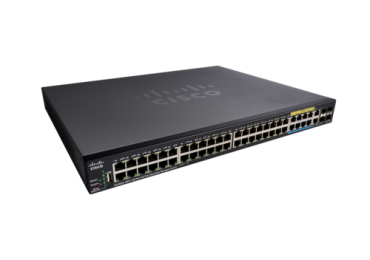 Cisco SG350X 48PV Stackable Managed Switch SG350X 48PV K9 UK 