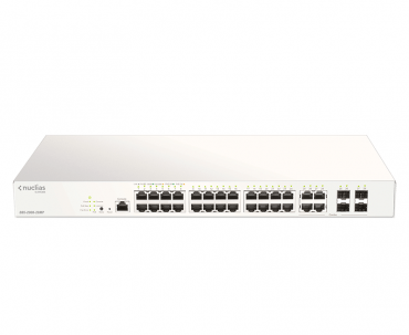 D-Link DBS-2000-28MP 28-Port Nuclias Cloud-Managed PoE Switch