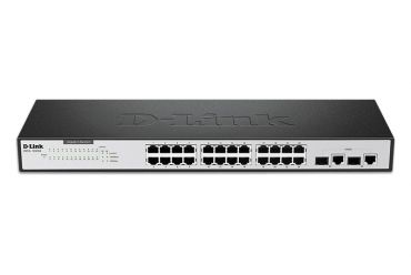 D-Link DES-1026G 24-Port 10/100 Mbps Switch with 2 Gigabit Copper/SFP Ports DES-1026G/E