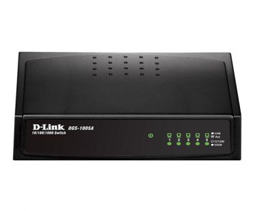 D-Link DGS-1005A/E 5-Port Gigabit Easy Desktop Switch DGS-1005A/E-1