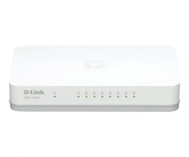 D-Link DGS-1008A/E 8-Port Gigabit Easy Desktop Switch
