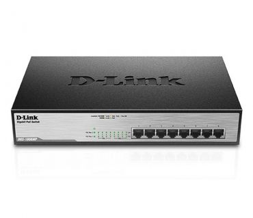D-Link DGS-1008MP 8-Port PoE Desktop Switch