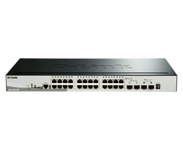 D-Link DGS-1510-28P DGS-1510 Series Gigabit Stackable Smart Managed Switches with 10G Uplinks
