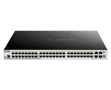 D-Link DGS-1510-52XMP DGS-1510 Series Gigabit Stackable Smart Managed Switches with 10G Uplinks