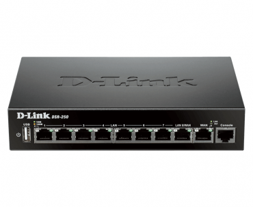 D-LINK DSR-250 A2 DSR Series Unified Services Routers DSR-250/E