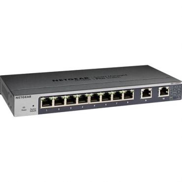 8-Port Gigabit Ethernet Plus Switch with 2 Port 10G/Multi-Gig Uplinks