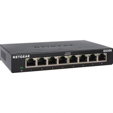 8 Port Gigabit Ethernet Switch Unmanaged GS308