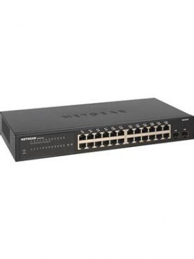 24-Port Gigabit Ethernet Smart Switch with 2 Dedicated SFP Ports