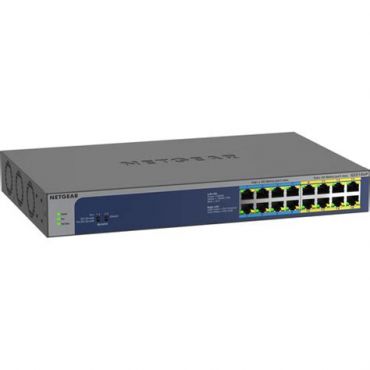 16-Port Gigabit Ethernet High-Power PoE+ Unmanaged Switch with 8-Ports PoE++ (380W)