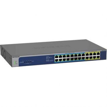 24-Port Gigabit Ethernet High-Power PoE+ Unmanaged Switch with 16-Ports PoE++ (480W)