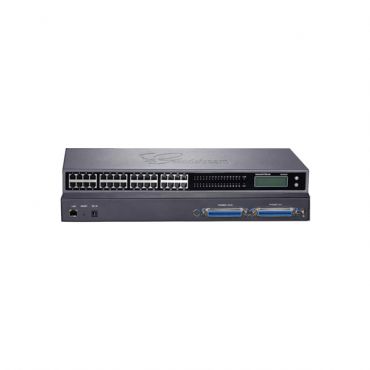 High-Density FXS VoIP Gateway, 32 FXS, 32xRJ11 & 1 50-pin Telco connector, 1x GbE, 12V/5A PSU