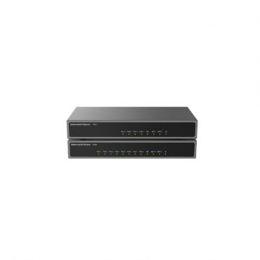 FXO VoIP Gateway, 4x FXO, 2x GbE, POE Input: 48V/0.5A, DC Input: 12V/1A, no PSU