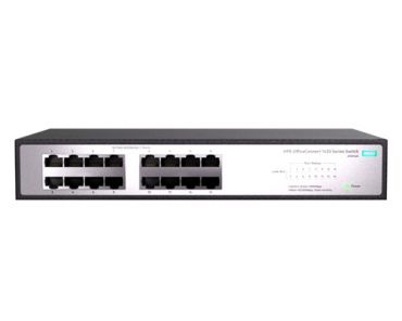 HPE JH018A OfficeConnect 1420 switch with 24 1GbE ports and 2 SFP+