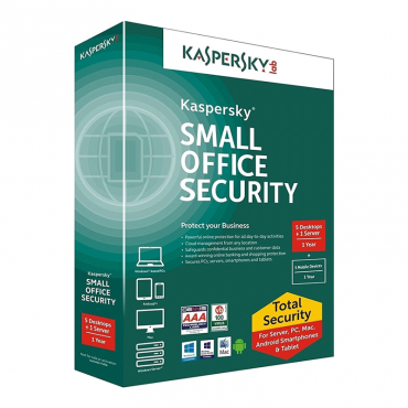 Kaspersky Small Office Security - 6 User, 1 Server+5 PCs V4.0