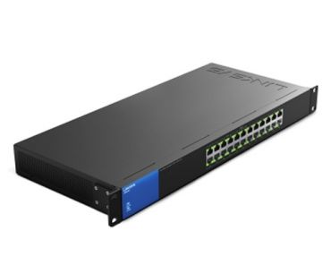 Linksys LGS124P 24-Port Business Gigabit PoE+ Switch LGS124P-UK