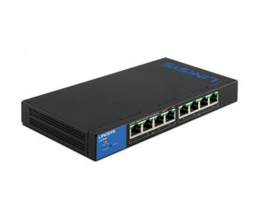 Linksys LGS308P 8-Port Business Smart Gigabit PoE+ Switch LGS308P-UK