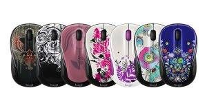 Logitech Color Collection - Mouse Wireless 2.4 GHz USB Receiver