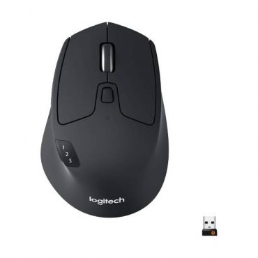 Logitech M720 Triathlon Wireless Mouse, Multi-Device