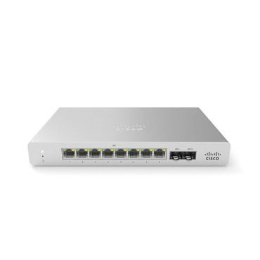Cisco Meraki MS120-8LP 1G L2 Cloud Managed 8x GigE 64W PoE Switch