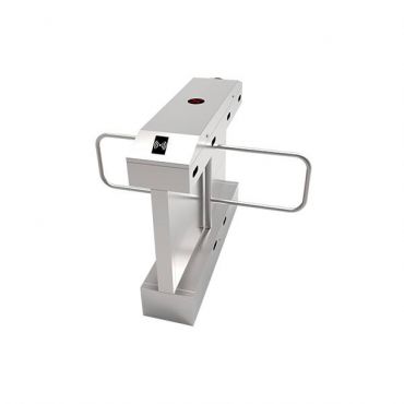 ZKTECO Swing Barrier Turnstile with two barriers for additional Lane (w/ controller and RFID reader) SBTL3211