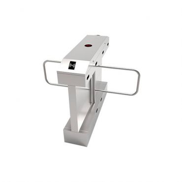ZKTECO Swing Barrier Turnstile with two barriers for additional Lane (w/ controller and fingerprint & RFID reader) SBTL3222