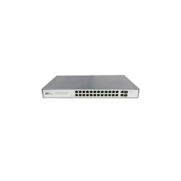 ZKTECO advanced PoE switch providing a network point for data transmission PE24-240