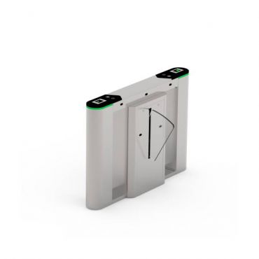 ZKTECO Dual Lane Flap Barrier with Modular Design FBL6200 Pro