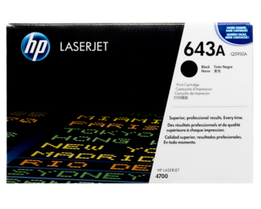 HP Toner Q5950A Black for 643A